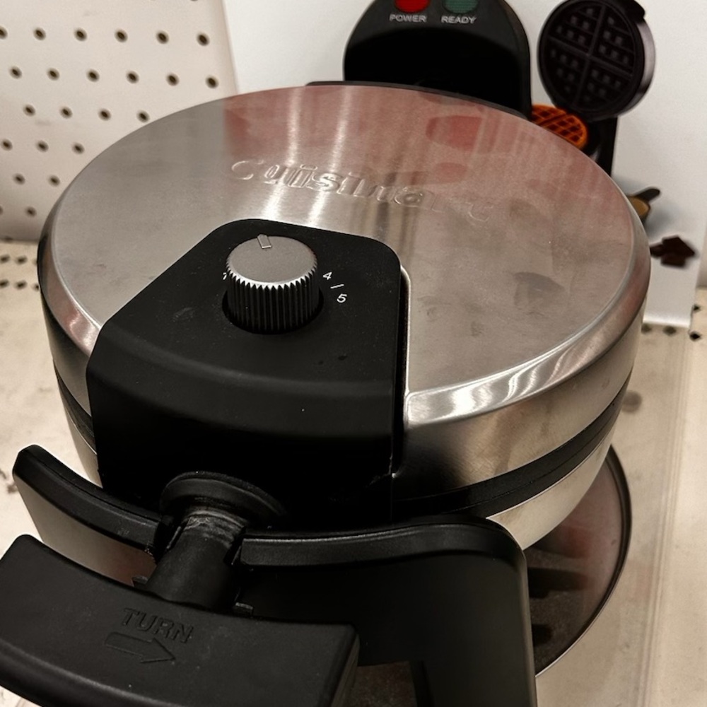 Waffle maker never used. Was a gift.